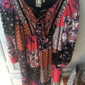 Anthropologie Patterned Dress